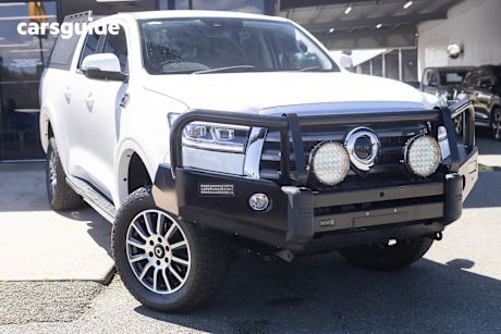White 2022 GWM UTE Ute Tray CANNON 4X4