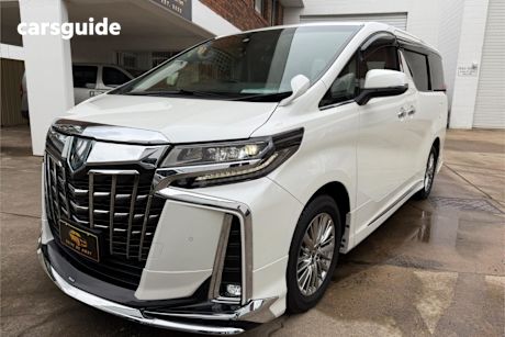 White 2023 Toyota Alphard SUV SR C PACKAGE
