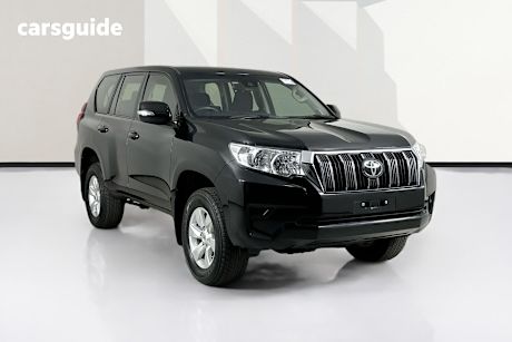 Black 2021 Toyota Landcruiser Prado Wagon Gx 7 Seat