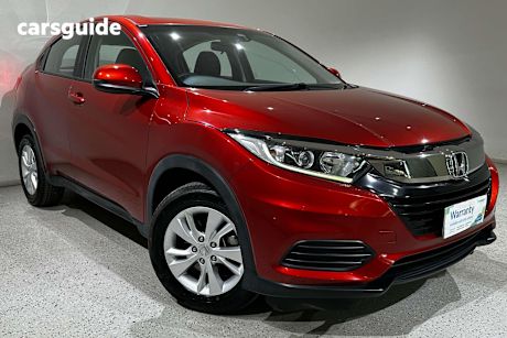 Red 2020 Honda HR-V SUV VTI F
