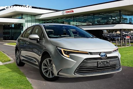 Silver 2023 Toyota Corolla Sedan ASCENT SPORT HYBRID F