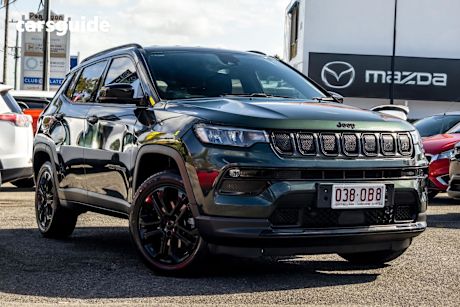 Green 2022 Jeep Compass SUV NIGHT EAGLE F