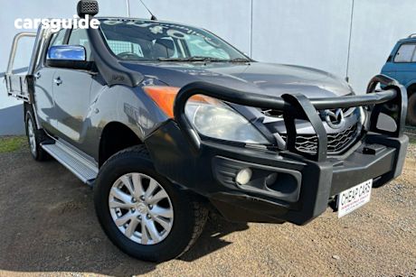 Grey 2012 Mazda BT-50 Ute Tray GT