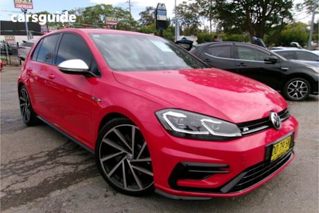 Red 2017 Volkswagen Golf Hatchback R