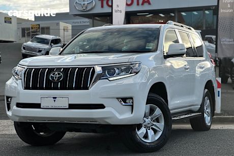 White 2022 Toyota Landcruiser Prado SUV GXL 4X4