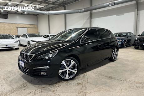 Black 2019 Peugeot 308 Hatch GT F