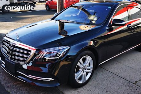 Black 2019 Mercedes-Benz S-Class Sedan S450 R