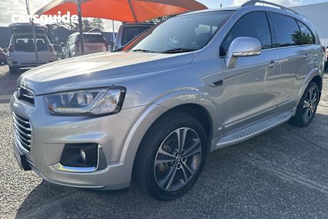 Silver 2018 Holden Captiva Wagon 7 Ltz (Awd)