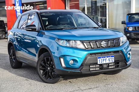 Blue 2024 Suzuki Vitara SUV TURBO SHADOW F