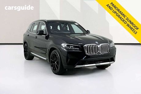 Black 2022 BMW X3 SUV XDRIVE30I 4X4