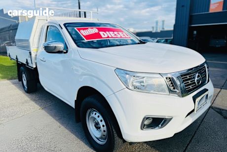 White 2019 Nissan Navara Cab Chassis Rx (4X2)