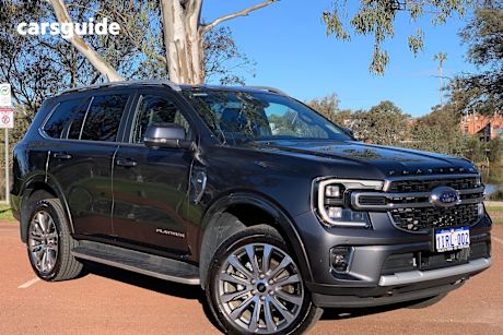 Grey 2025 Ford Everest SUV PLATINUM 4X4