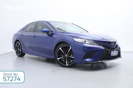 Blue 2019 Toyota Camry Sedan Sx V6