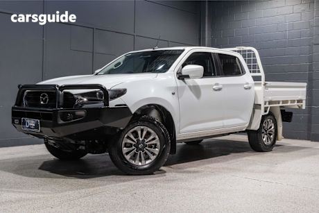 White 2022 Mazda BT-50 Ute Tray XT 4X4