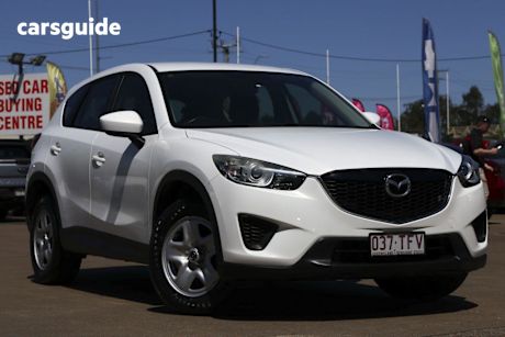 White 2013 Mazda CX-5 Wagon Maxx (4X4)