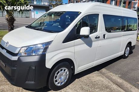 White 2021 Toyota HiAce OtherCar COMMUTER R