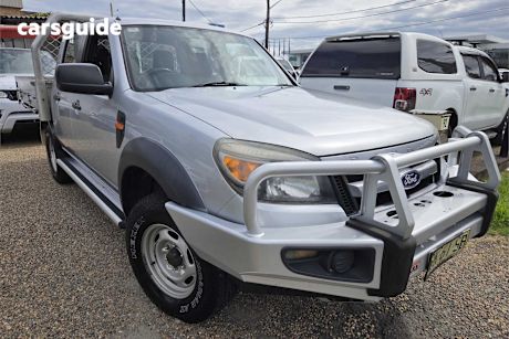 Silver 2011 Ford Ranger Dual Cab Pick-up Xl (4X4)