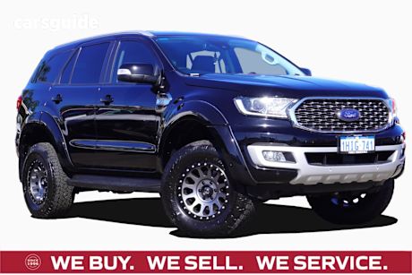 Black 2021 Ford Everest Wagon Trend (4Wd)