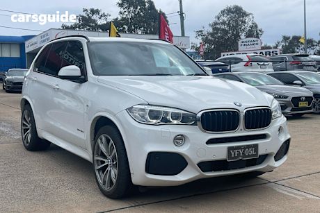 White 2016 BMW X5 Wagon Xdrive 30D