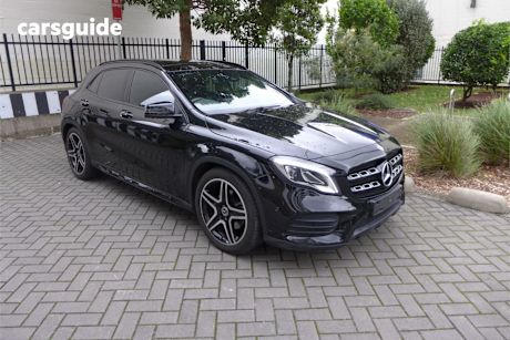 Black 2019 Mercedes-Benz GLA250 Wagon 4Matic