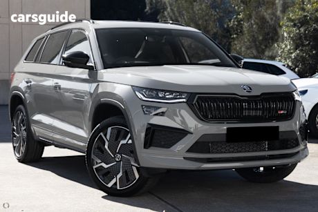 Grey 2024 Skoda Kodiaq SUV RS 4X4