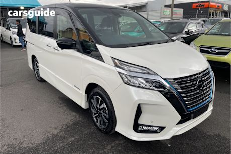 White 2020 Nissan Serena SUV E-POWER HYBRID