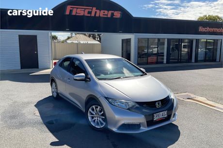 Silver 2012 Honda Civic Hatchback Vti-S