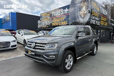 Grey 2018 Volkswagen Amarok Dual Cab Utility V6 Tdi 550 Highline