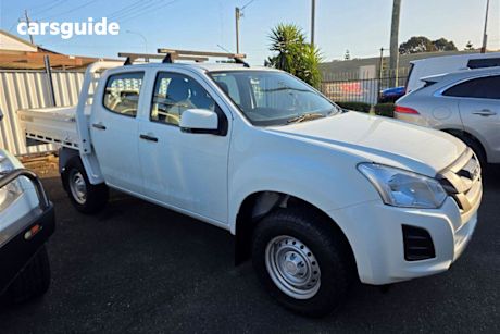 White 2018 Isuzu D-MAX Crew Cab Chassis Sx Hi-Ride (4X2)