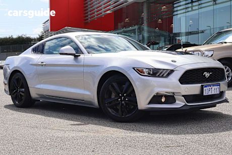 Silver 2017 Ford Mustang Coupe R