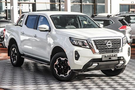 White 2025 Nissan Navara Ute Tray ST-X 4X4