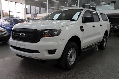 White 2019 Ford Ranger Ute Tray XL 4X4