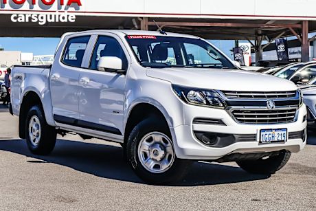 White 2017 Holden Colorado Crew Cab Pickup Ls (4X4)