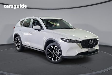 White 2025 Mazda CX-5 SUV G25 TOURING 4X4