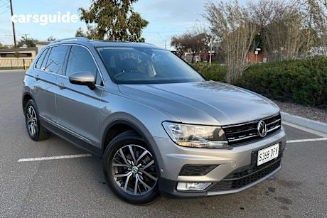 Silver 2017 Volkswagen Tiguan SUV 110TSI COMFORTLINE F
