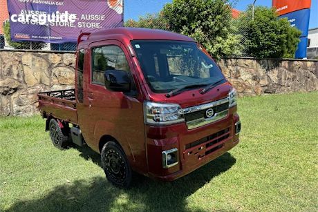 Red 2024 Daihatsu HI-JET Cab Chassis Jumbo Extra
