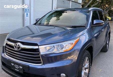 Blue 2015 Toyota Kluger Wagon Gxl (4X4)