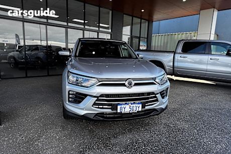 Silver 2020 Ssangyong Korando SUV ULTIMATE F