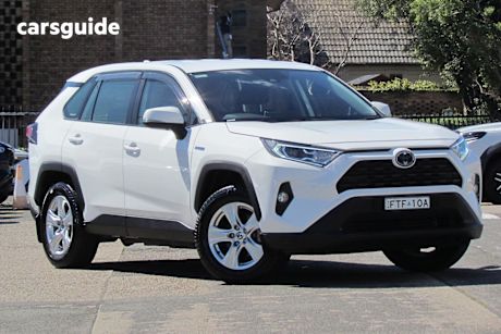 White 2019 Toyota RAV4 SUV GX 4X4