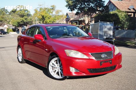 Red 2005 Lexus IS350 OtherCar SEDAN