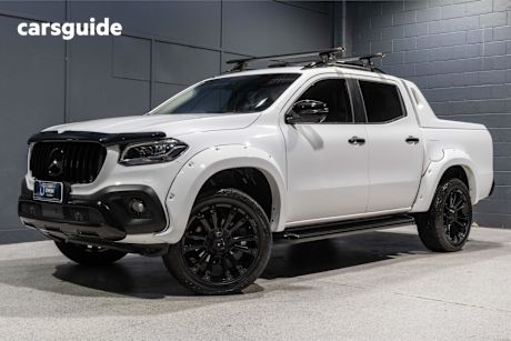 White 2018 Mercedes-Benz X Ute Tray X250D POWER 4X4