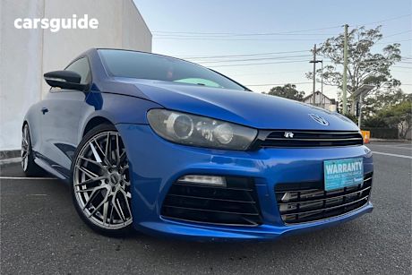 Blue 2012 Volkswagen Scirocco Coupe R