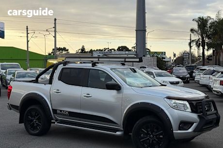 Silver 2018 Nissan Navara Dual Cab Pick-up St (4X4) Black Edition