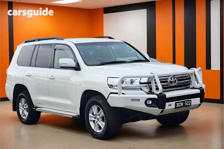 White 2019 Toyota Landcruiser SUV GXL 4X4
