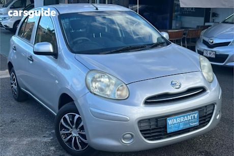 Silver 2011 Nissan Micra Hatch ST F