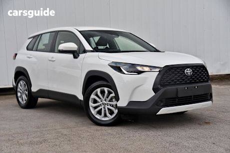 White 2023 Toyota Corolla Cross SUV GX F