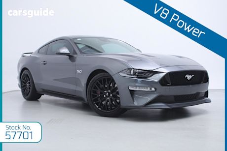 Grey 2022 Ford Mustang Fastback Gt 5.0 V8