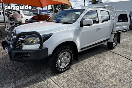 White 2016 Holden Colorado Crew Cab Chassis Ls (4X4)
