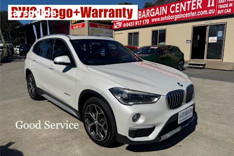 White 2016 BMW X1 Wagon Xdrive 20D