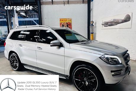 Silver 2015 Mercedes-Benz GL-Class SUV GL350 BLUETEC 4X4
